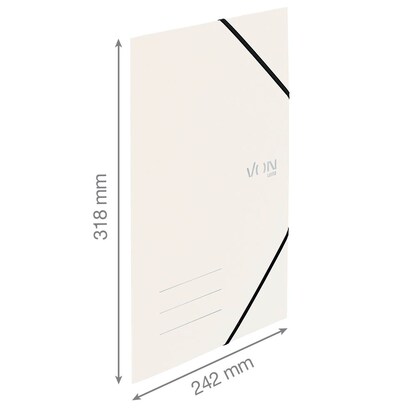 Artikelbild 4 für VON LEITZ Eckspanner DIN A4 weiß, 1 St., Artikelnummer 635163