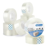 Artikelbild 1 für RAPESCO® Klebefilm transparent 19,0 mm x 33,0 m 10 Rollen, Artikelnummer 715879