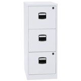 Artikelbild 1 für BISLEY Home PFA 3 Hängeregistraturschrank verkehrsweiß 3 Schubladen 41,3 x 40,0 x 101,5 cm, 1 St., Artikelnummer 263172