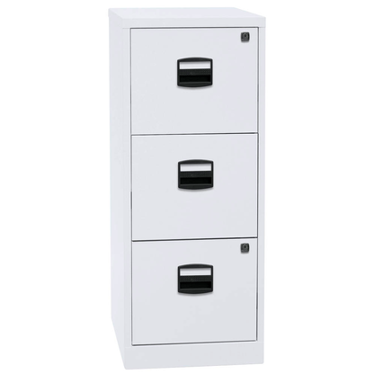 Artikelbild für BISLEY Home PFA 3 Hängeregistraturschrank verkehrsweiß 3 Schubladen 41,3 x 40,0 x 101,5 cm, 1 St., Artikelnummer 263172