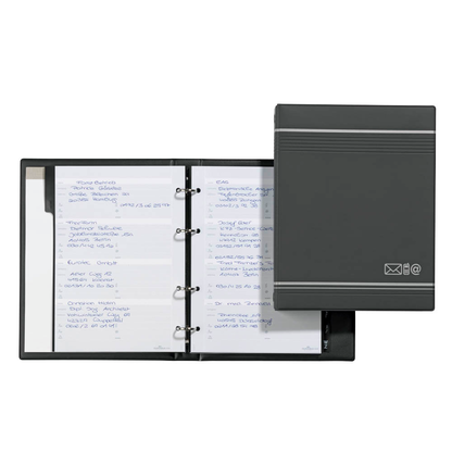Artikelbild für DURABLE Adress-Ringbuch TELINDEX anthrazit, 1 St., Artikelnummer 623348