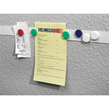 Artikelbild 2 für MAUL Ferroband weiß 3,5 cm x 25,0 m, 1 Rolle, Artikelnummer 691063