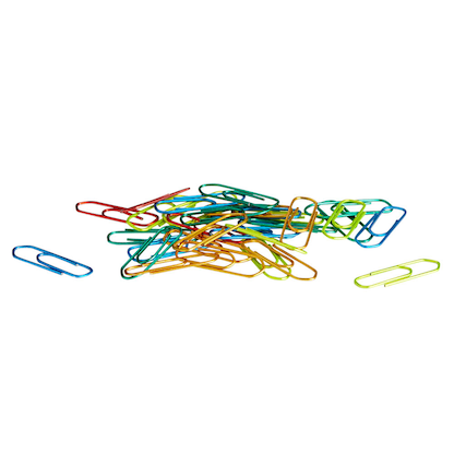 Artikelbild 4 für Gowi Büroklammern farbsortiert metallic lackiert , 500 St., Artikelnummer 936179