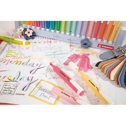 Artikelbild 11 für STABILO swing cool Pastel Textmarker farbsortiert, 8 St., Artikelnummer 967362