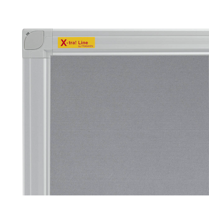 Artikelbild 3 für FRANKEN Pinnwand X-tra!Line 150,0 x 100,0 cm Textil grau, Artikelnummer 532984