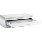 Artikelbild 1 für CP 7100 Planschrank lichtgrau 3 Schubladen 110,0 x 76,5 x 42,0 cm, 1 St., Artikelnummer 682125