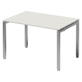 Artikelbild 1 für BISLEY Cito höhenverstellbarer Schreibtisch grauweiß, silber rechteckig, 4-Fuß-Gestell silber 120,0 x 80,0 cm, Artikelnummer 257067