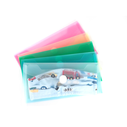 Artikelbild 2 für FolderSys Dokumententaschen DIN lang farbsortiert glatt 0,20 mm, 10 St., Artikelnummer 585174