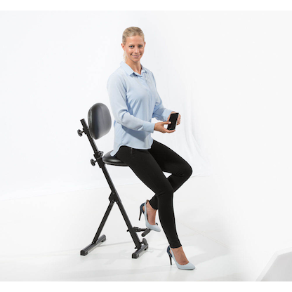 Artikelbild 2 für meychair Stehhilfe AF-SR-KL-AH 11153 schwarz Kunstleder, 1 St., Artikelnummer 116238