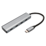 Artikelbild 1 für DIGITUS USB-Hub DA-70246 4-fach grau, Artikelnummer 382749