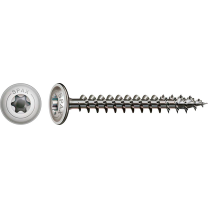 Artikelbild 3 für SPAX® Holzbauschrauben T30 Tellerkopf Edelstahl A2 0257000600605 6 mm x 60 mm, 100 St., Artikelnummer 396639