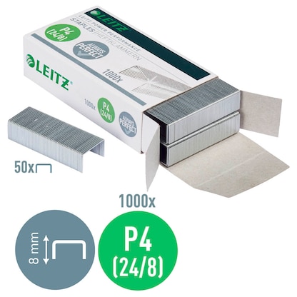 Artikelbild 3 für LEITZ Heftklammern 5571 24/8, 1.000 St., Artikelnummer 575597