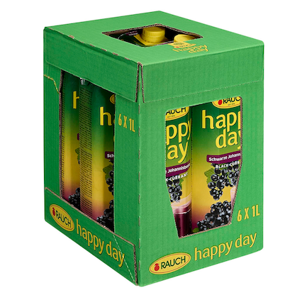 Artikelbild 5 für happy day Fruchtnektar Schwarze Johannisbeere 6x 1,0 l, Artikelnummer 533139