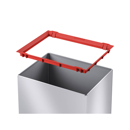 Artikelbild 5 für Hailo Big-Box Swing XL Mülleimer 52,0 l silber, 1 St., Artikelnummer 467431