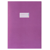 Artikelbild 1 für HERMA Heftumschlag glatt violett Papier DIN A4, Artikelnummer 116188