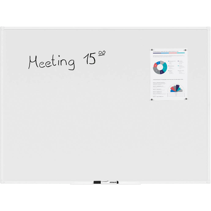 Artikelbild für MAUL Whiteboard MAULprimo 120,0 x 90,6 cm weiß kunststoffbeschichteter Stahl, Artikelnummer 444079
