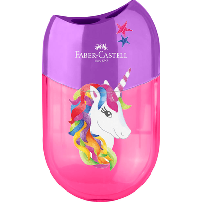 Artikelbild für FABER-CASTELL Dosenspitzer doppelt Einhorn pink, Artikelnummer 589471