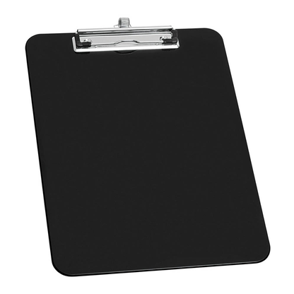 Artikelbild für WEDO Klemmbrett 576601 DIN A4 schwarz Kunststoff, 1 St., Artikelnummer 555591