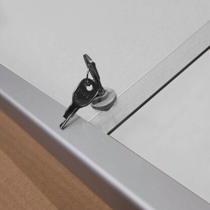 Artikelbild 2 für FRANKEN Schaukasten PRO silber 6x DIN A4 73,0 x 4,6 x 68,0 cm, 1 St., Artikelnummer 534634