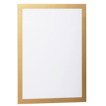 Artikelbild für DURABLE Magnetrahmen selbstklebend DURAFRAME® gold A4, 2 St., Artikelnummer 774745