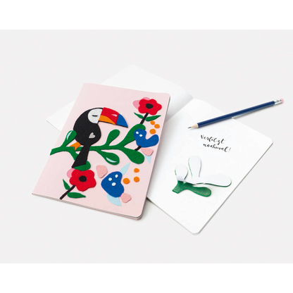 Artikelbild 3 für folia Bastelfilz selbstklebend farbsortiert 10 Bogen, Artikelnummer 504098