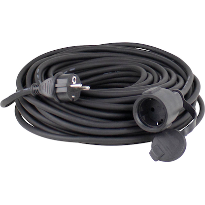 Artikelbild für as-Schwabe Verlängerungskabel 25,0 m schwarz, Artikelnummer 969392