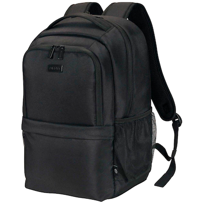 Artikelbild für DICOTA Laptop-Rucksack Eco Core Kunstfaser schwarz 24,0 l bis 44,0 cm (17,3 Zoll), Artikelnummer 371249