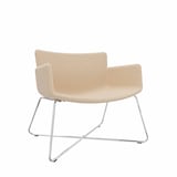 Artikelbild 1 für fm Sessel LODUS sand chrom Stoff 86,0 x 72,0 x 80,0 cm, 1 St., Artikelnummer 448559