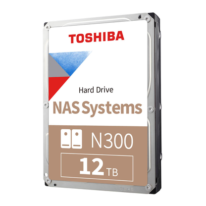 Artikelbild 2 für TOSHIBA N300 12 TB interne HDD-NAS-Festplatte, Artikelnummer 636299