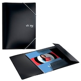 Artikelbild 1 für VON LEITZ Sammelmappe DIN A4 schwarz, 1 St., Artikelnummer 635429