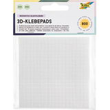 Artikelbild 1 für folia doppelseitige Klebepads, 0,5 x 0,5 cm, 800 St., Artikelnummer 650940