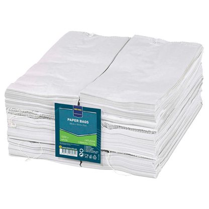 Artikelbild für METRO PROFESSIONAL Faltenbeutel weiß 13,0 x 28,0 cm, 1.000 St., Artikelnummer 798318