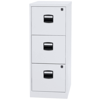 Artikelbild 5 für BISLEY Home PFA 3 Hängeregistraturschrank verkehrsweiß 3 Schubladen 41,3 x 40,0 x 101,5 cm, 1 St., Artikelnummer 263172