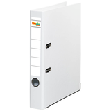 Artikelbild 1 für büroplus Ordner weiß Kunststoff 5,0 cm DIN A4, 1 St., Artikelnummer 257048