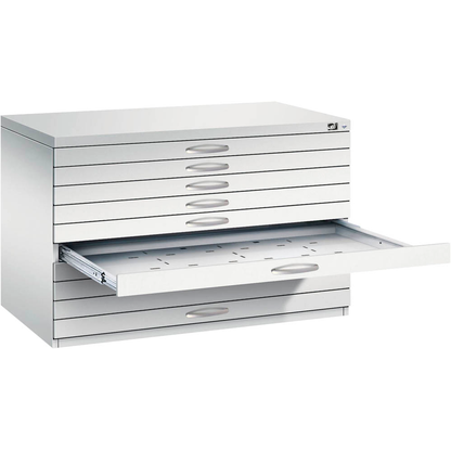 Artikelbild für CP 7100 Planschrank lichtgrau 10 Schubladen 110,0 x 76,5 x 76,0 cm, 1 St., Artikelnummer 682043