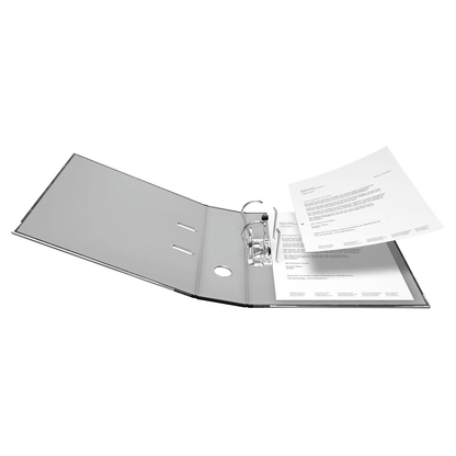 Artikelbild 3 für FALKEN Recycling Ordner schwarz marmoriert Karton 8,0 cm DIN A4, 1 St., Artikelnummer 872248