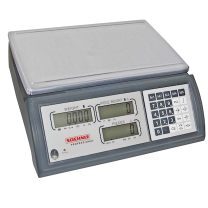 Artikelbild für SOEHNLE PROFESSIONAL Zählwaage 9221 grau für max. 6,0 kg, Artikelnummer 276893