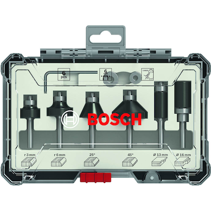 Artikelbild 2 für AKTION: BOSCH Fräser-Set 6-teilig mit Prämie nach Registrierung, Artikelnummer 454302
