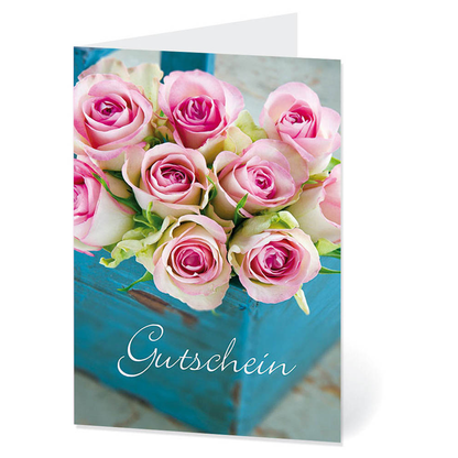 Artikelbild für LUMA Gutschein Rosen AM510 DIN B6, 1 St., Artikelnummer 753762
