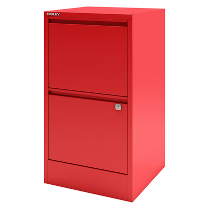 Artikelbild 5 für BISLEY Home Hängeregistraturschrank kardinalrot 2 Schubladen 41,3 x 40,0 x 67,2 cm, 1 St., Artikelnummer 454400
