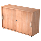 Artikelbild 1 für HAMMERBACHER Schiebetürenschrank 1752S, V1752S/N/N/CE nussbaum 1 Fachboden 120,0 x 40,0 x 74,8 cm, Artikelnummer 861031