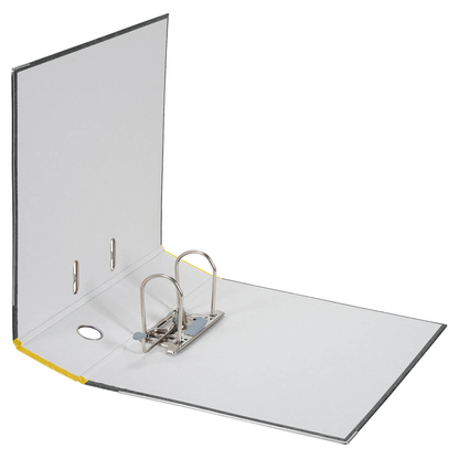 Artikelbild 2 für FALKEN Recycling Ordner gelb marmoriert Karton 8,0 cm DIN A4, 1 St., Artikelnummer 872283