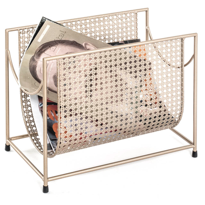 Artikelbild für HAKU Möbel Zeitungsständer 22217 gold Metall, DIN A4, Artikelnummer 310065