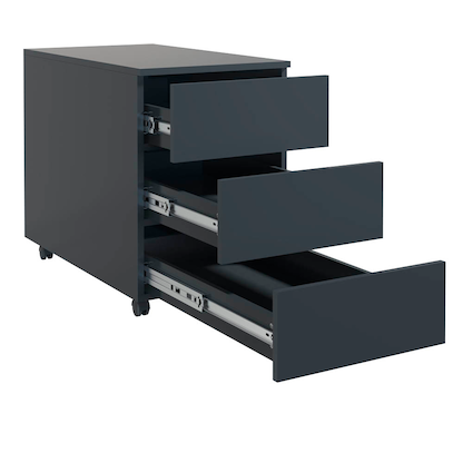 Artikelbild für VCM my office Dalosa Rollcontainer anthrazit 3 Auszüge 39,0 x 70,0 x 55,0 cm, Artikelnummer 911273