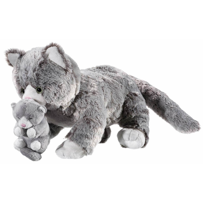 Artikelbild für heunec® Katzenmami mit Baby Misanimo Kuscheltier, Artikelnummer 949026
