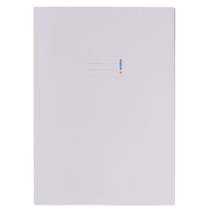 Artikelbild für HERMA Heftumschlag glatt weiß Papier DIN A4, Artikelnummer 116198