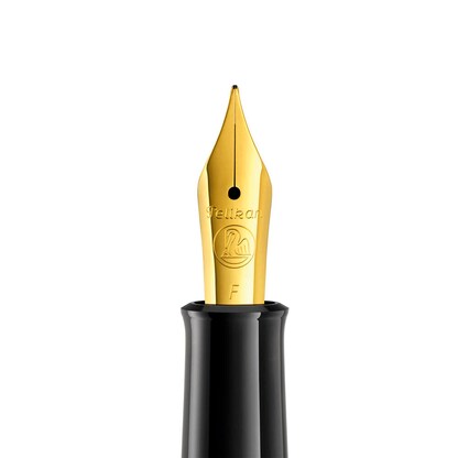 Artikelbild 2 für Pelikan Classic M200 Kolbenfüller grün-marmoriert/gold F (fein), 1 St., Artikelnummer 410783