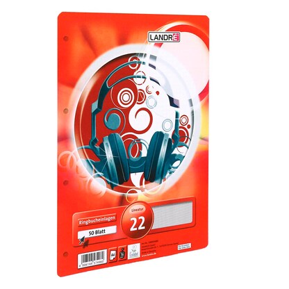 Artikelbild 3 für LANDRÉ® Ringbucheinlage A4 kariert, 50 Blätter, Artikelnummer 298756