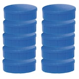 Artikelbild 1 für MAUL Magnete blau, Kunststoff Ø 2,0 cm, 10 St., Artikelnummer 642946
