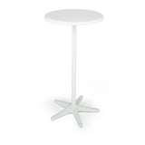 Artikelbild 1 für BEST Duo Stehtisch rund Spanplatte weiß 70,0 x 70,0 x 110,0 cm, 1 St., Artikelnummer 515940